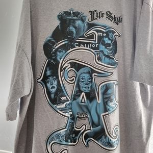 Shaka wear 3xl men's graphic tee